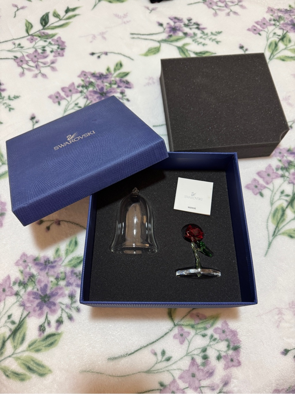 Swarovski Enchanted Rose Crystal Figurine – Beauty and the Beast 🌹✨